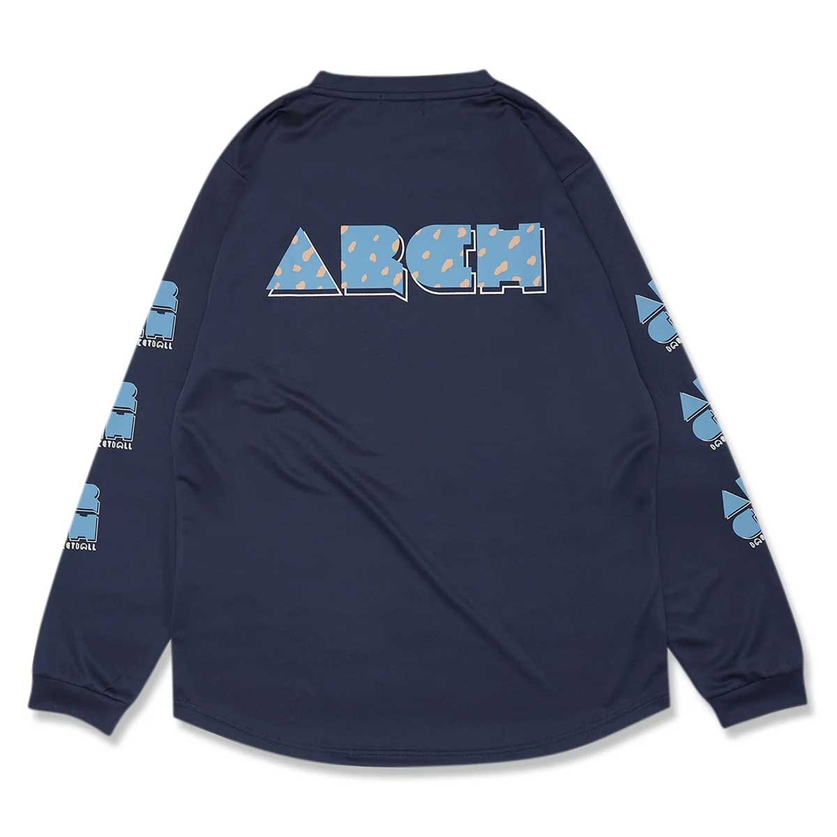 Arch block storm L/S tee バスケットウェア ロングスリーブ ロンT