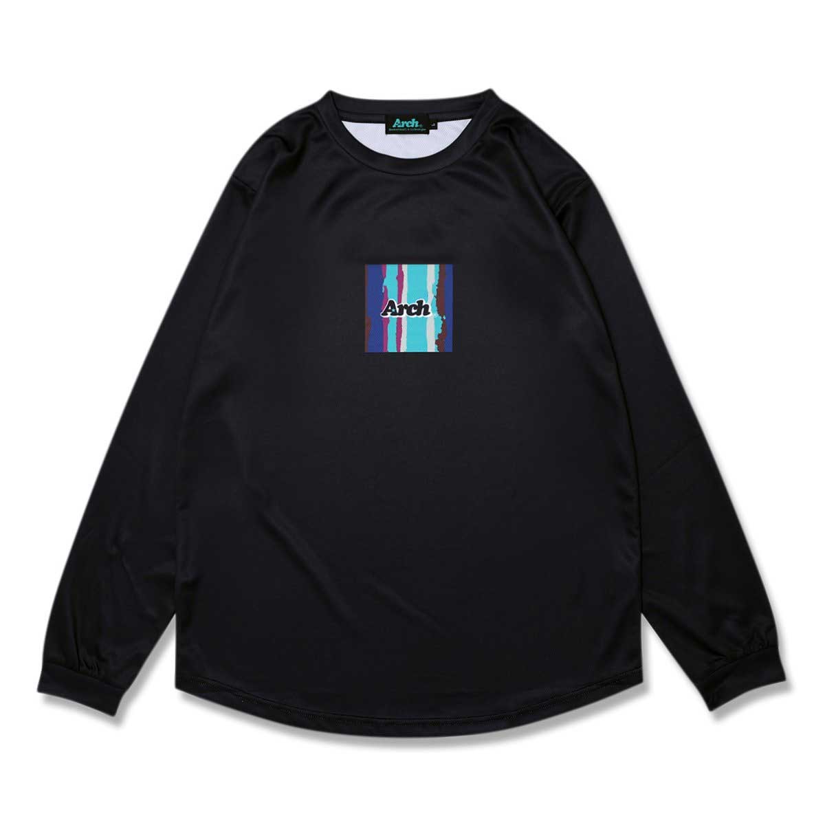 Arch paint stripe L/S tee Basketball shirt Long sleeve T-shirt Long sleeve