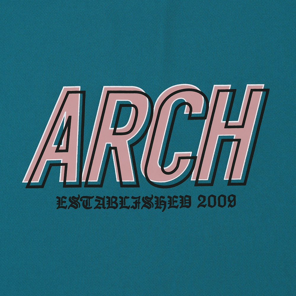 ユニセックス バスケ 長袖Tシャツ ロンT Arch shade logo L/S tee