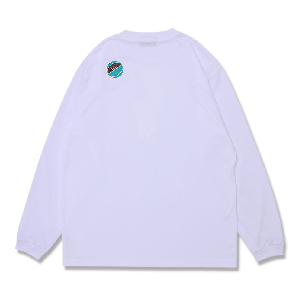 メンズ バスケ 長袖Tシャツ Arch My hoop kumasan L/S tee