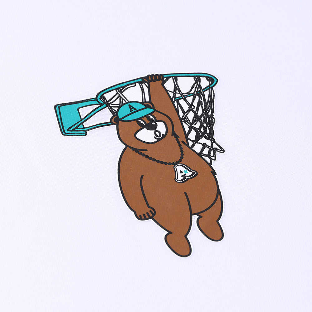 メンズ バスケ 長袖Tシャツ Arch My hoop kumasan L/S tee