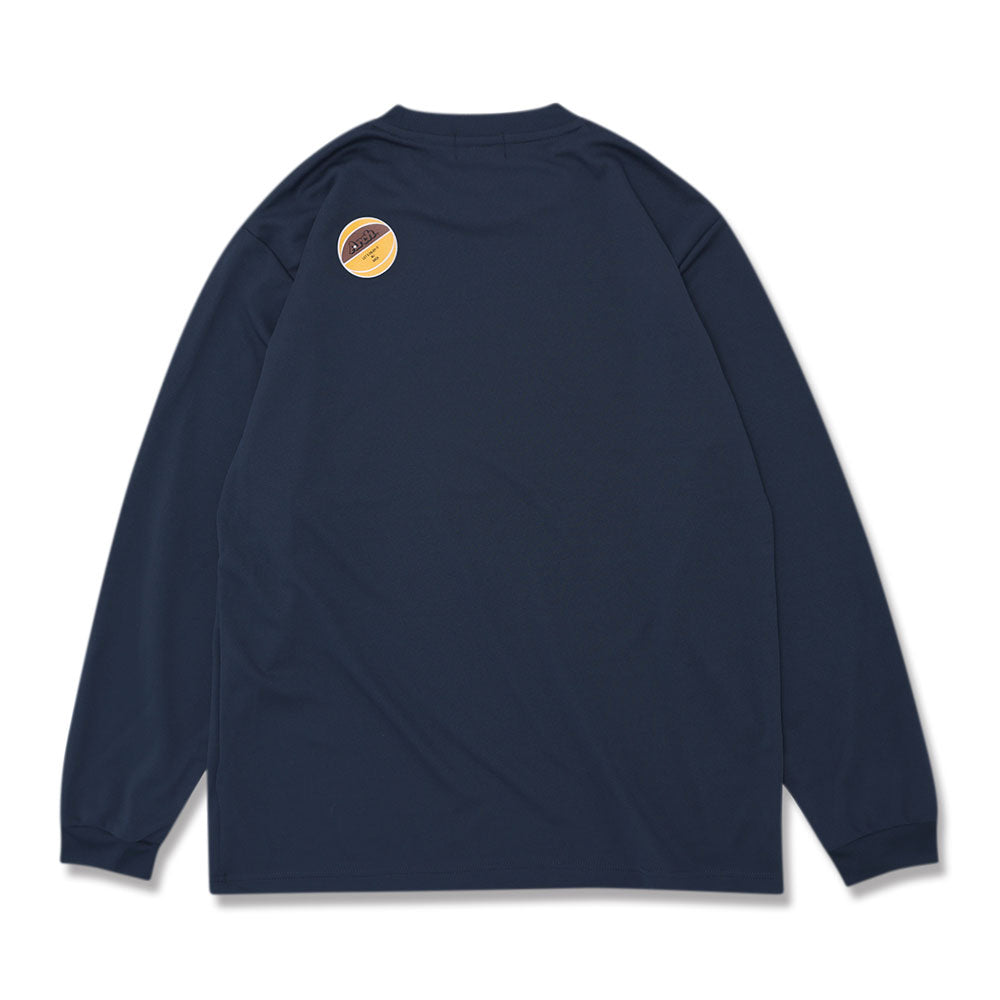 メンズ バスケ 長袖Tシャツ Arch My hoop kumasan L/S tee