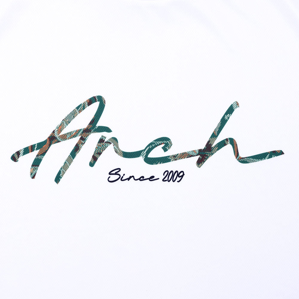 バスケ ロンT Arch gobelin fabric logo L/S tee DRY
