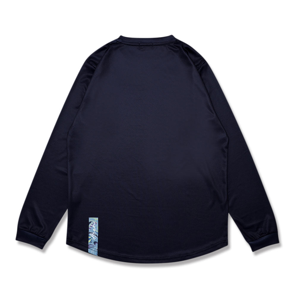 バスケ ロンT Arch gobelin fabric logo L/S tee DRY