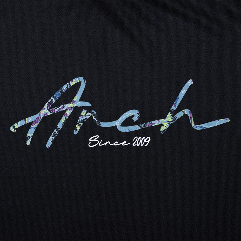 バスケ ロンT Arch gobelin fabric logo L/S tee DRY