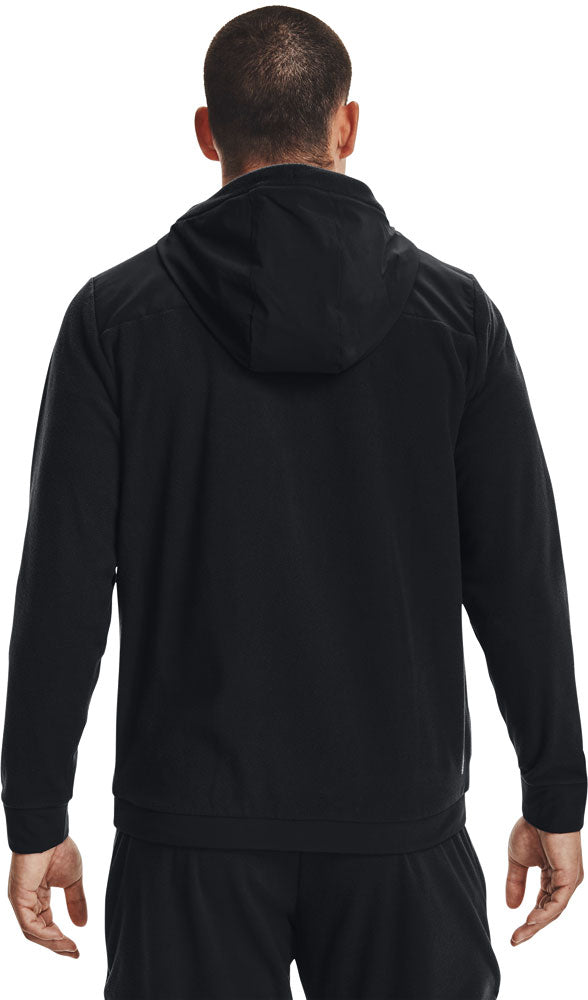 UAラッシュ フリース フルジップ フーディー ジャケット アウター