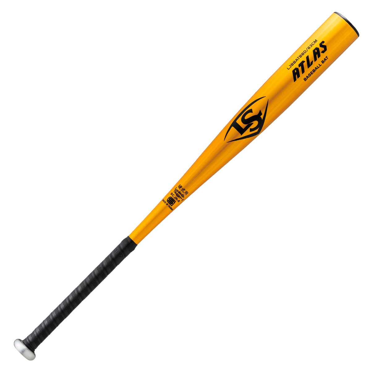 ATLAS General Hardball Bat, Easy to Swing, Middle Balance, 24 New Standard Compliant Model