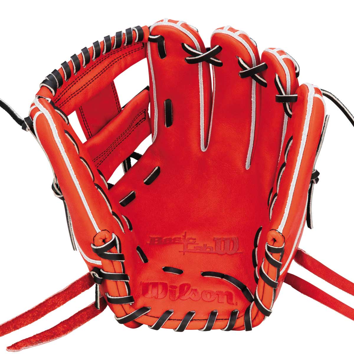 BASIC LAB DUAL Softball Infielder's Glove 86 Type E Orange