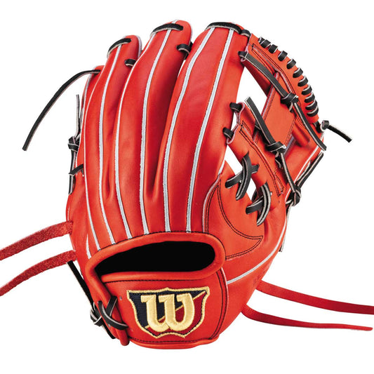 BASIC LAB DUAL Softball Infielder's Glove 87 Model E Orange