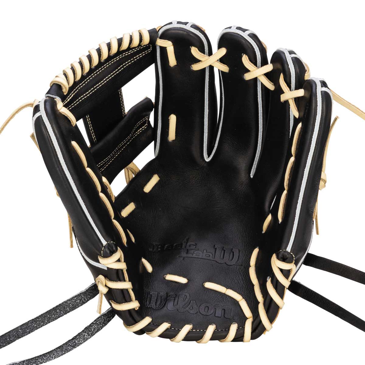 BASIC LAB DUAL Softball Infielder's Glove 87 Model Black