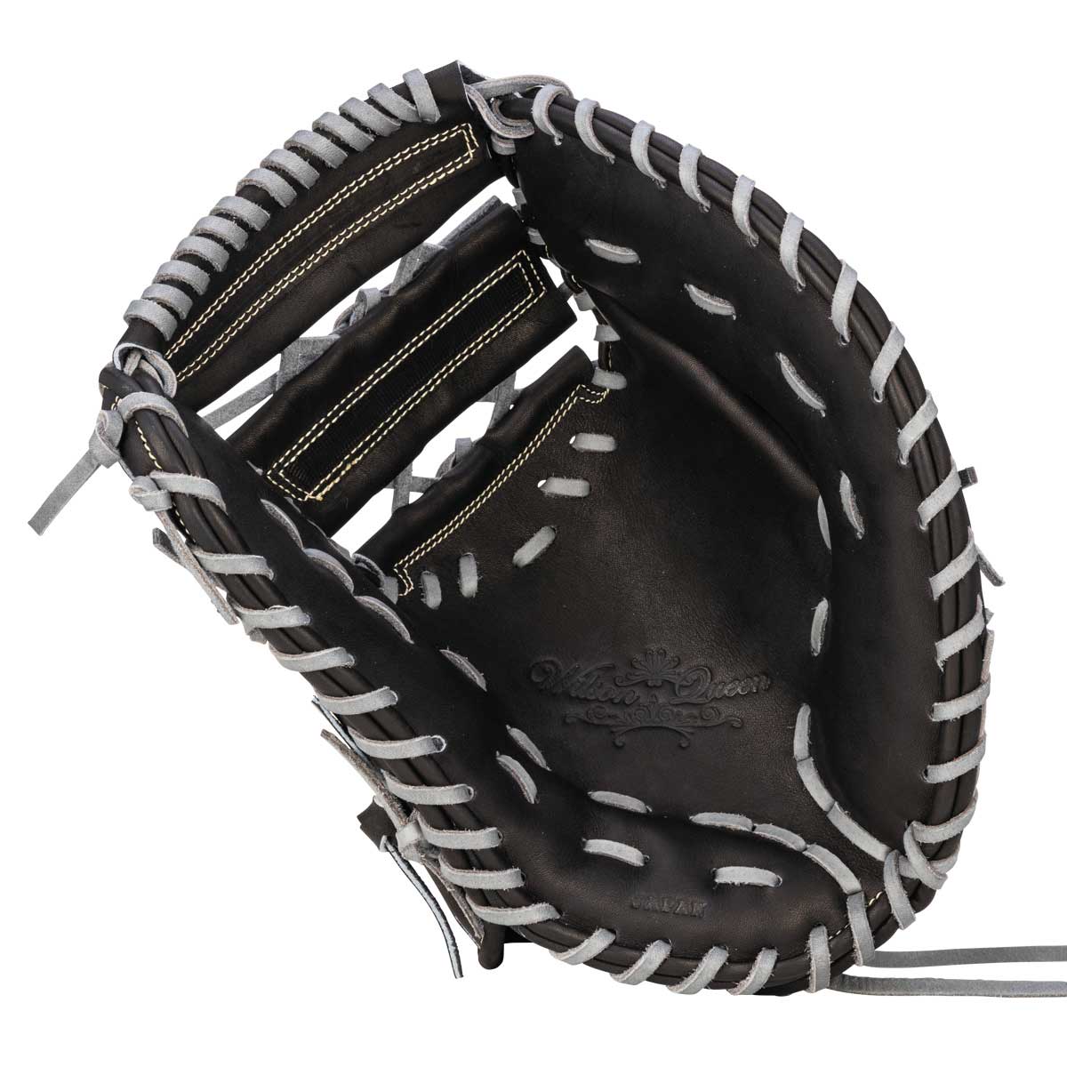 QUEEN Catcher's Mitt for Women's Softball, 8L, Black