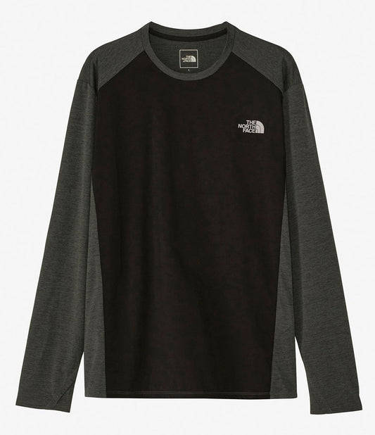 Long Sleeve Hybrid GTD Melange Crew Men's Running Long T-Shirt Antibacterial and Deodorizing