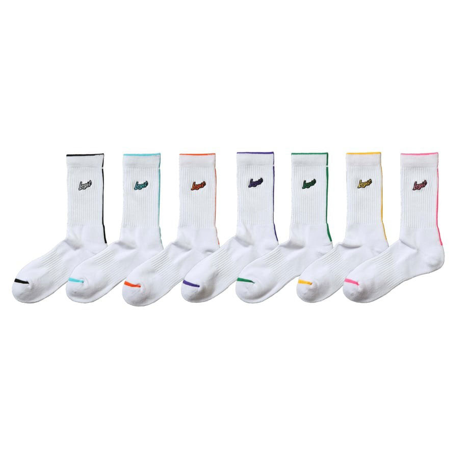 ユニセックス ジュニア バスケ ソックス ミドル丈 BRUSH UP SOCKS