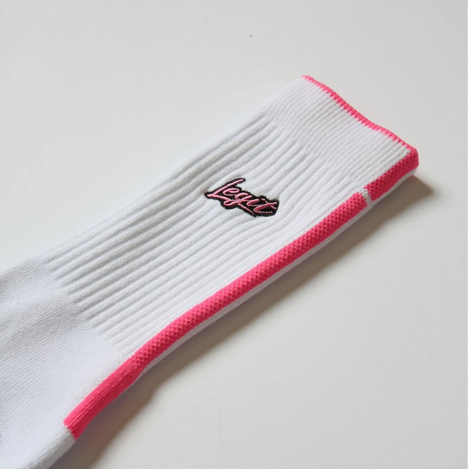 ユニセックス ジュニア バスケ ソックス ミドル丈 BRUSH UP SOCKS