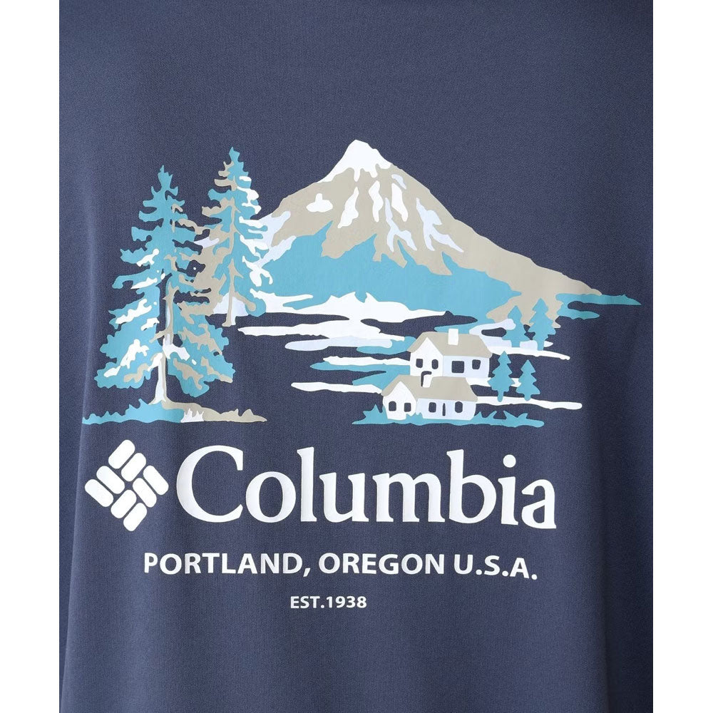 レイクアローヘッドグラフィックショートスリーブTシャツ 半袖 トップス アウトドア