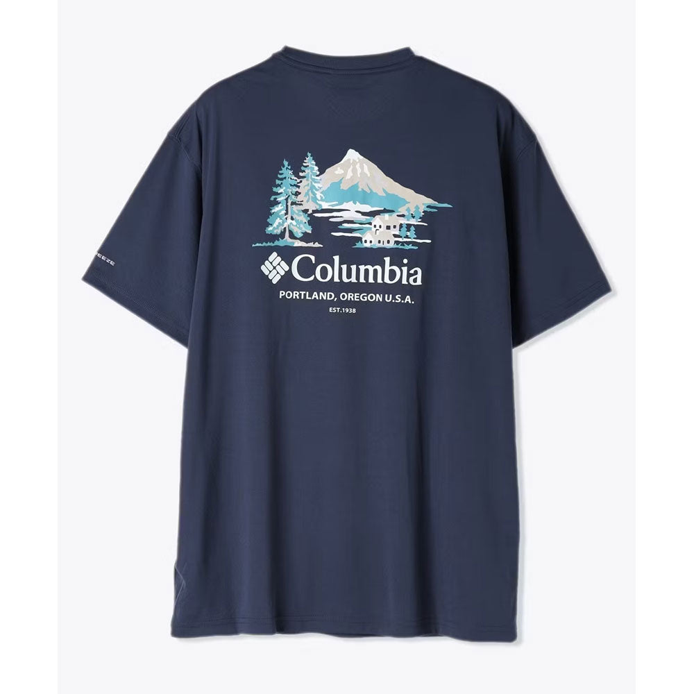 レイクアローヘッドグラフィックショートスリーブTシャツ 半袖 トップス アウトドア