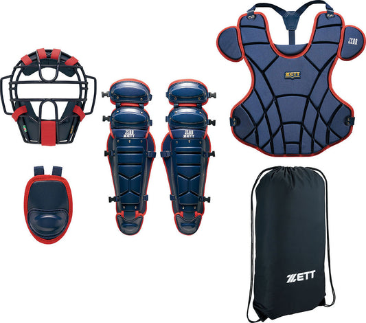 一般軟式 キャッチャー 防具4点セット 軟式野球