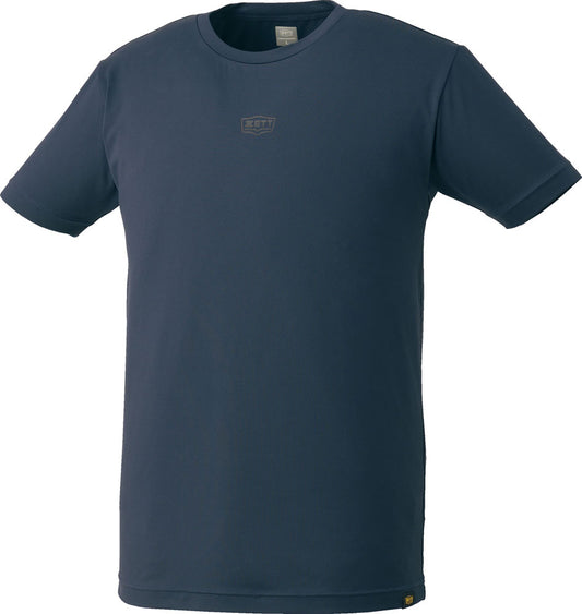 Deodorizing crew neck short sleeve undershirt