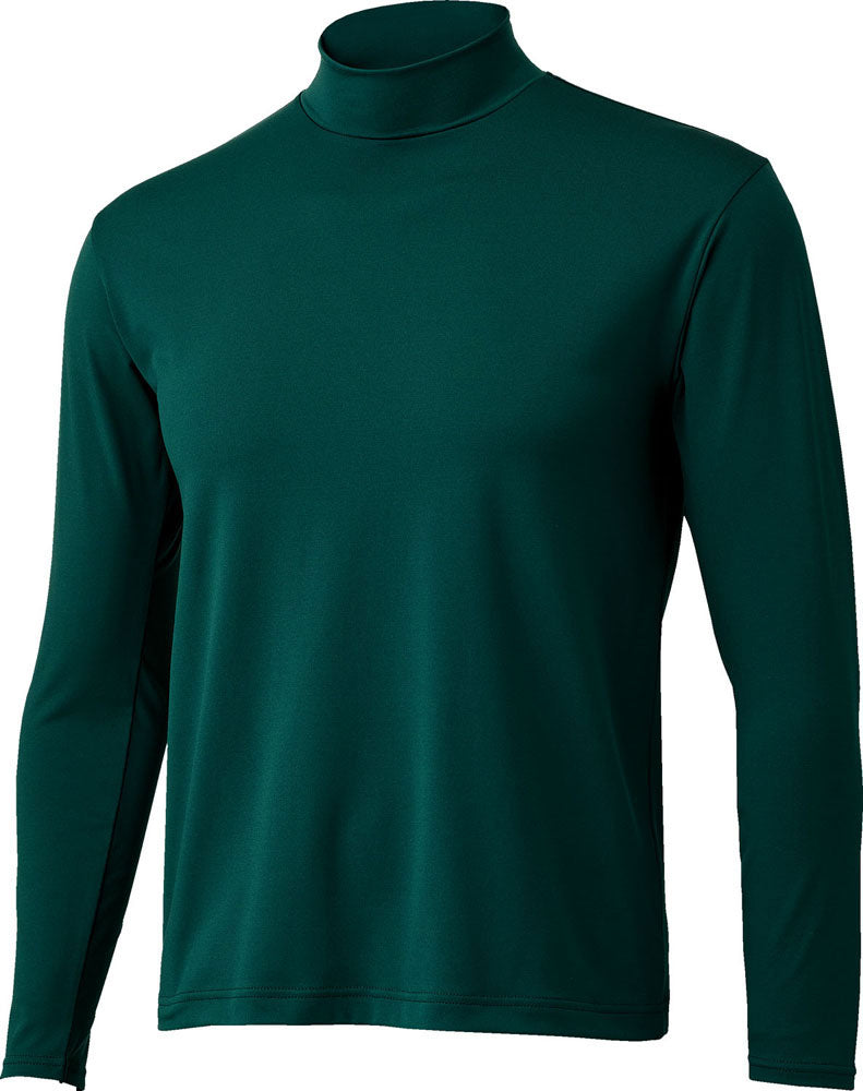 Men's High Neck Long Sleeve Undershirt Baseball