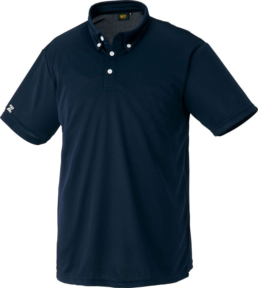 Baseball Polo Shirt Button-down Polo Shirt