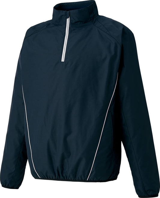 Baseball fleece half-zip jumper