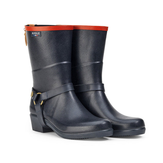 Ladies Miss Julie Rubber Boots Rain Boots