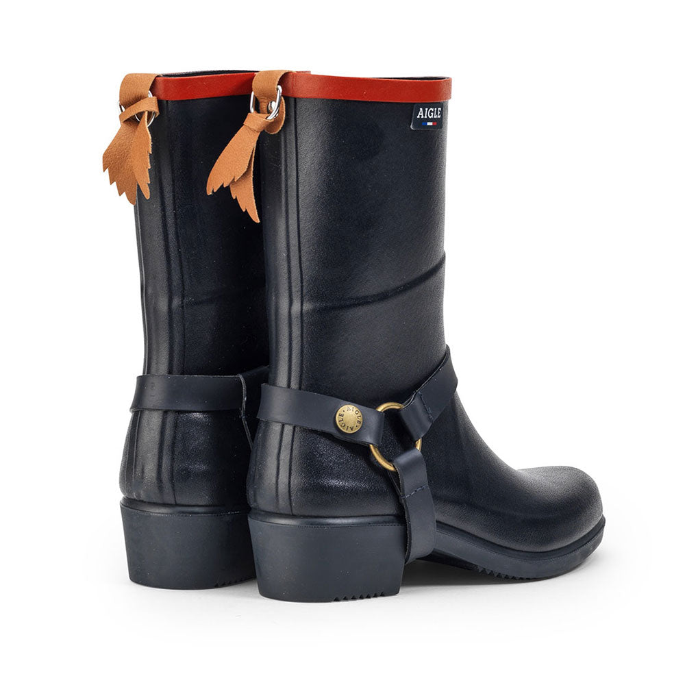 Ladies Miss Julie Rubber Boots Rain Boots